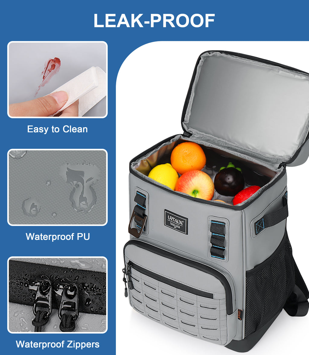 YOUNGOA 25L Insulated Cooler Backpack – 12-Hour Cold Retention & 100% Leakproof