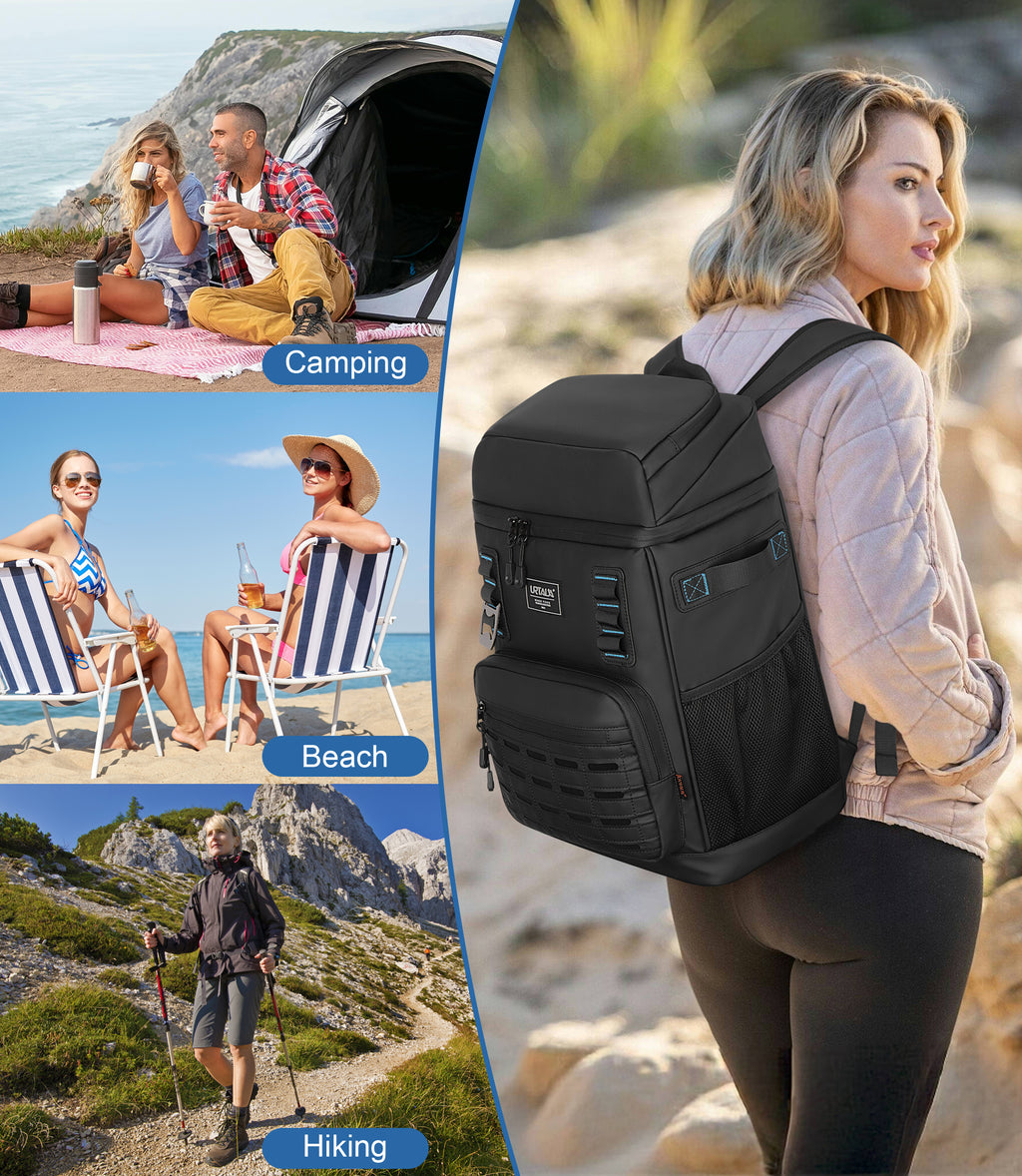 YOUNGOA 25L Insulated Cooler Backpack – 12-Hour Cold Retention & 100% Leakproof
